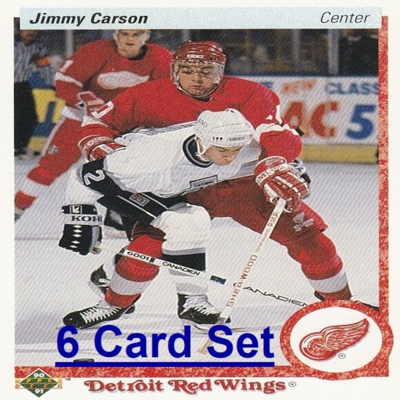 Jimmy Carson Hockey Card Collection - Picture 1 of 7